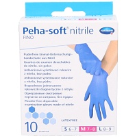 PEHA-SOFT nitrile fino Unt.Hands.unsteril pf M - 10St