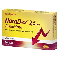 NARADEX 2,5 mg Filmtabletten - 2St - Kopfschmerzen und Migräne