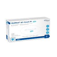 MYCLEAN ni-touch blue PF Handsch.Nitril unst.Gr.M - 100St