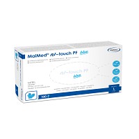 MYCLEAN ni-touch blue PF Handsch.Nitril unst.Gr.L - 100St