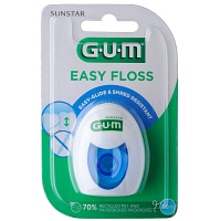 GUM EASY FLOSS Zahnseide gewach.30 m PTFE Zahnband - 1St