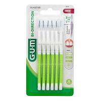 GUM BI-DIRECTION Interdentalb.0,7 mm grün - 6St