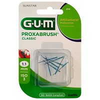 GUM PROXABRUSH CLASSIC Ersatzbürsten 1,1 mm - 8St