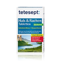 TETESEPT Hals & Rachen Tabletten zuckerfrei - 20St