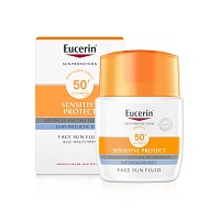 EUCERIN Sun Fluid mattierend LSF 50+ - 50ml - Sonnenmilch