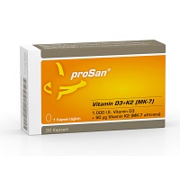 PROSAN Vitamin D3+K2 MK-7 Kapseln - 30St