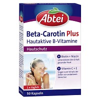 ABTEI Beta-Carotin Plus Hautaktive B-Vitamine Kps. - 50St - Für Haut, Haare & Knochen