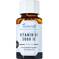 NATURAFIT Vitamin D3 3000 I.E. Kapseln - 90St
