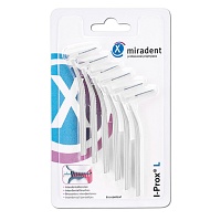 MIRADENT Interdentalbürste I-Prox L 0,6 mm weiß - 6St