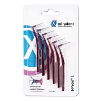 MIRADENT Interdentalbürste I-Prox L 0,8 mm bordea. - 6St