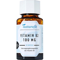 NATURAFIT Vitamin B2 100 mg Kapseln - 90St