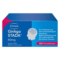 GINKGO STADA 40 mg Filmtabletten - 120St