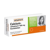 CALCIUM-RATIOPHARM 500 mg Kautabletten - 100St