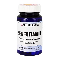 BENFOTIAMIN 100 mg GPH Kapseln - 60 St - Versandapotheke mediherz.de
