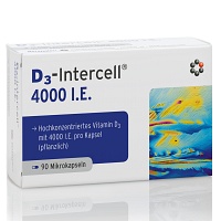 D3-INTERCELL 4.000 I.E. Kapseln - 90St