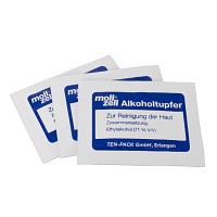 MOLL-ZELL Alkoholtupfer - 100St