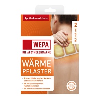 WÄRMEPFLASTER Nacken/Rücken 8,5x28,5 cm WEPA - 2St