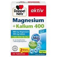 DOPPELHERZ Magnesium+Kalium Tabletten - 60St - Magnesium