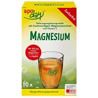 APODAY Magnesium Mango-Maracuja zuckerfrei Pulver