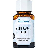 NATURAFIT Weihrauch 400 Kapseln - 60St