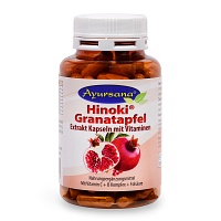 GRANATAPFEL EXTRAKT Kapseln Hinoki - 120St