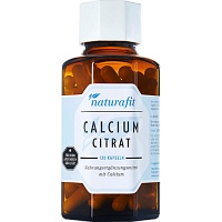 NATURAFIT Calcium Citrat Kapseln - 120St