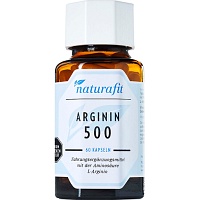 NATURAFIT Arginin 500 Kapseln - 60St