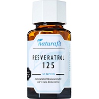 NATURAFIT Resveratrol 125 Kapseln - 60St