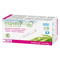 BIO TAMPONS light mini m.Applikator 100% BW MASMI - 18St