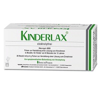 KINDERLAX elektrolytfrei Plv.z.Her.e.Lsg.z.Einn. - 30St