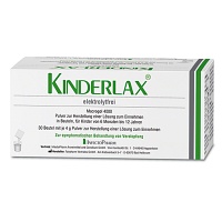 KINDERLAX elektrolytfrei Plv.z.Her.e.Lsg.z.Einn. - 3X30St