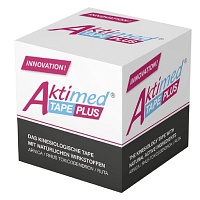 AKTIMED Tape Plus elast.m.Zusatzn.5cmx5m black - 1St