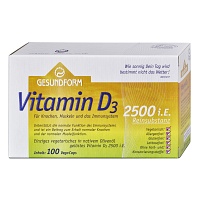 GESUNDFORM Vitamin D3 2.500 I.E. Vega-Caps - 100St