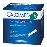 CALCIMED D3 500 mg/1000 I.E. Direct Granulat - 120St