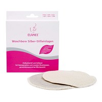 ELANEE Stilleinlagen Silber waschbar - 2St