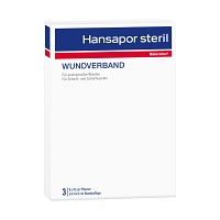 HANSAPOR steril Wundverband 8x10 cm - 3St
