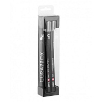 BLACK IS WHITE Zahnbürsten Set black/black - 2St