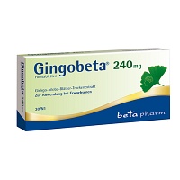 GINGOBETA 240 mg Filmtabletten - 30St