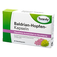 BALDRIAN HOPFEN Kapseln Twardy - 60St
