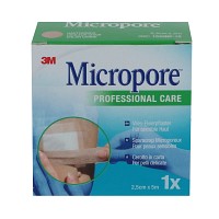 MICROPORE Vliespfl.2,5cmx5m haut 1533NP-1S - 1St