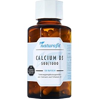 NATURAFIT Calcium D3 500/1000 Kapseln - 120St