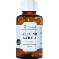 NATURAFIT Selen 200 natürlich Kapseln - 180St