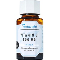 NATURAFIT Vitamin B1 100 mg Kapseln - 90St