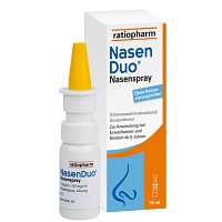 NASENDUO Nasenspray - 10ml - Auge, Ohr, Nase & Mund