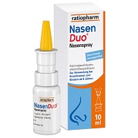 NASENDUO Nasenspray - 10ml - Auge, Ohr, Nase & Mund