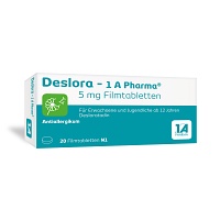 DESLORA-1A Pharma 5 mg Filmtabletten - 20St