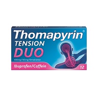THOMAPYRIN TENSION DUO 400 mg/100 mg Filmtabletten - 12St