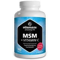 MSM HOCHDOSIERT+Vitamin C Kapseln - 360St