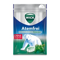 WICK Atemfrei Eukalyptus Bonbons o.Zucker Beutel - 72g