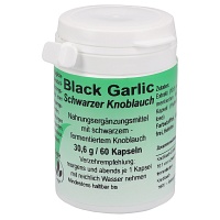 BLACK GARLIC schwarzer Knoblauch Kapseln - 60St